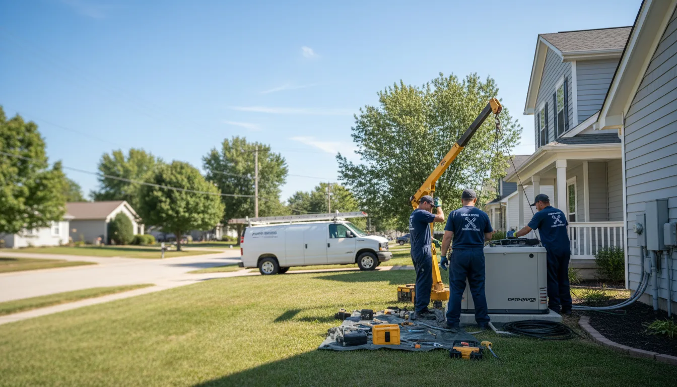 Generator Installation in Schneider, IN near me